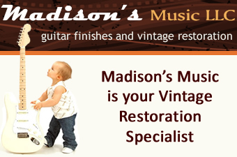 guitar finishes, vintage restoration