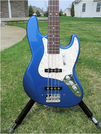 Lake Placid Blue Jazz Bass