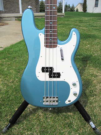 Teal Green Metallic P Bass