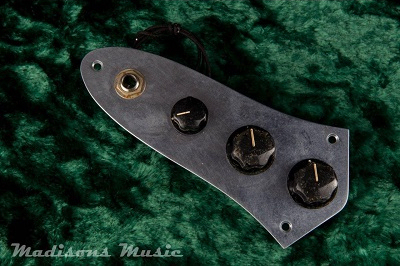 AGED 60's Jazz Bass Reproduction Control Plate
