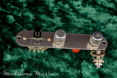AGED 60's Era Wired Telecaster Control Plate