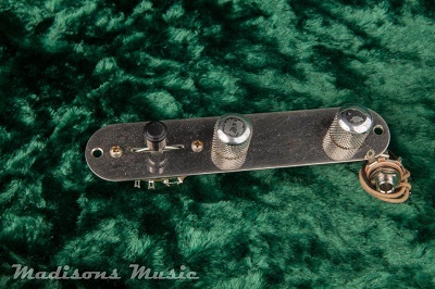 50's Era Telecaster Control Plate