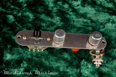 60's Era Telecaster Control Plate