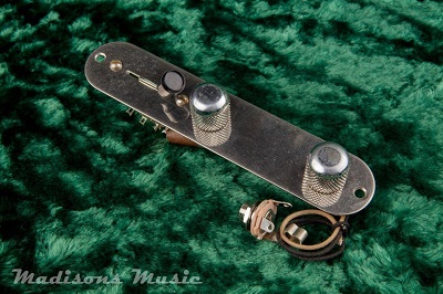 50's Era AGED Esquire Control Plate